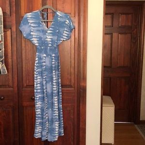 Size small blue and white women’s dress